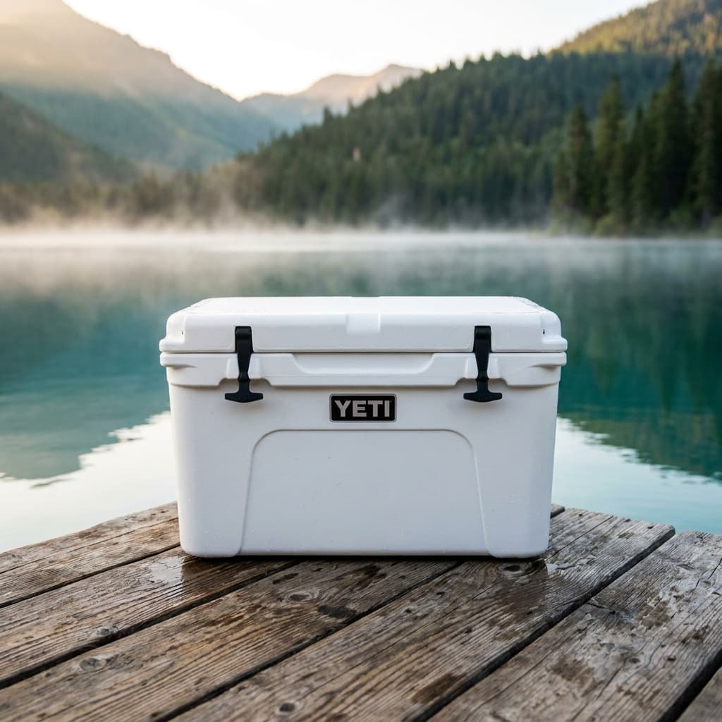 YETI Tundra 45 cooler in the field