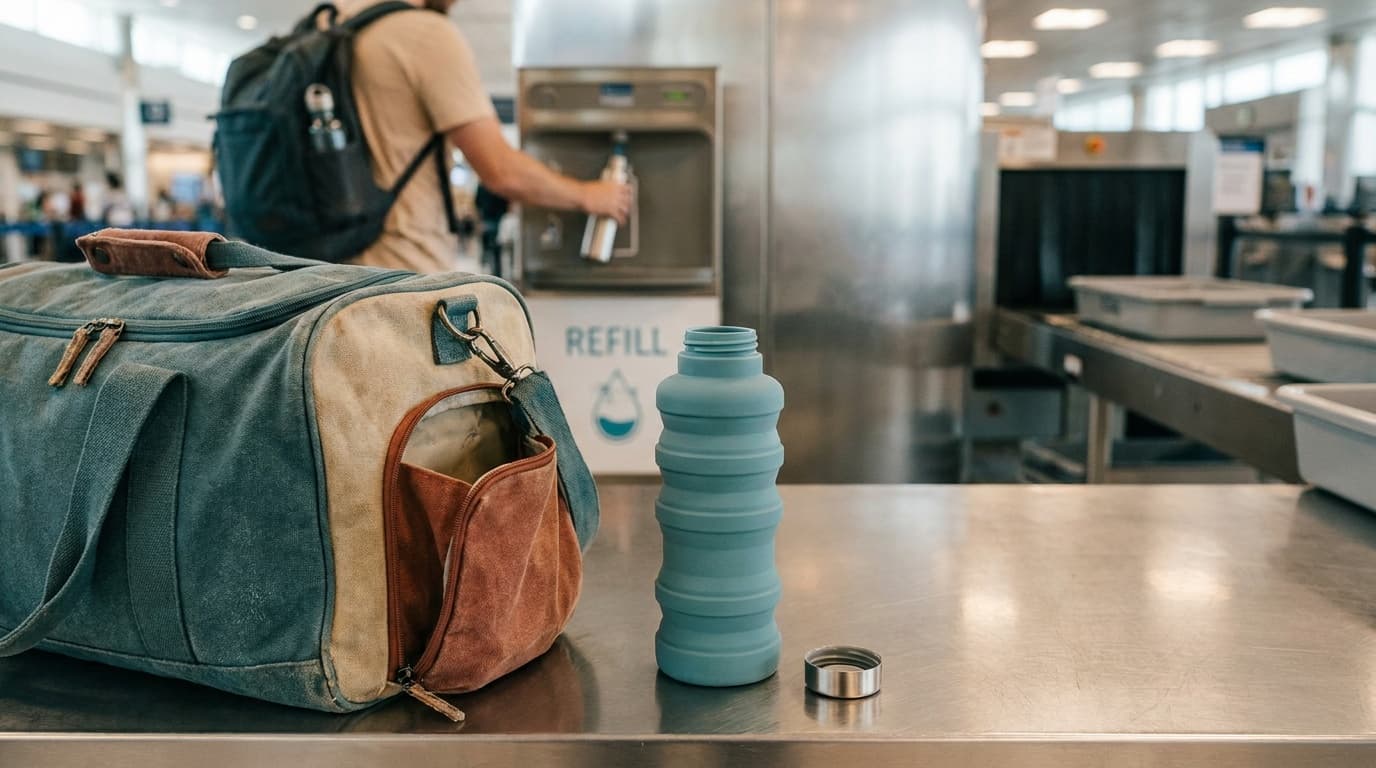 Can you bring a water bottle through TSA