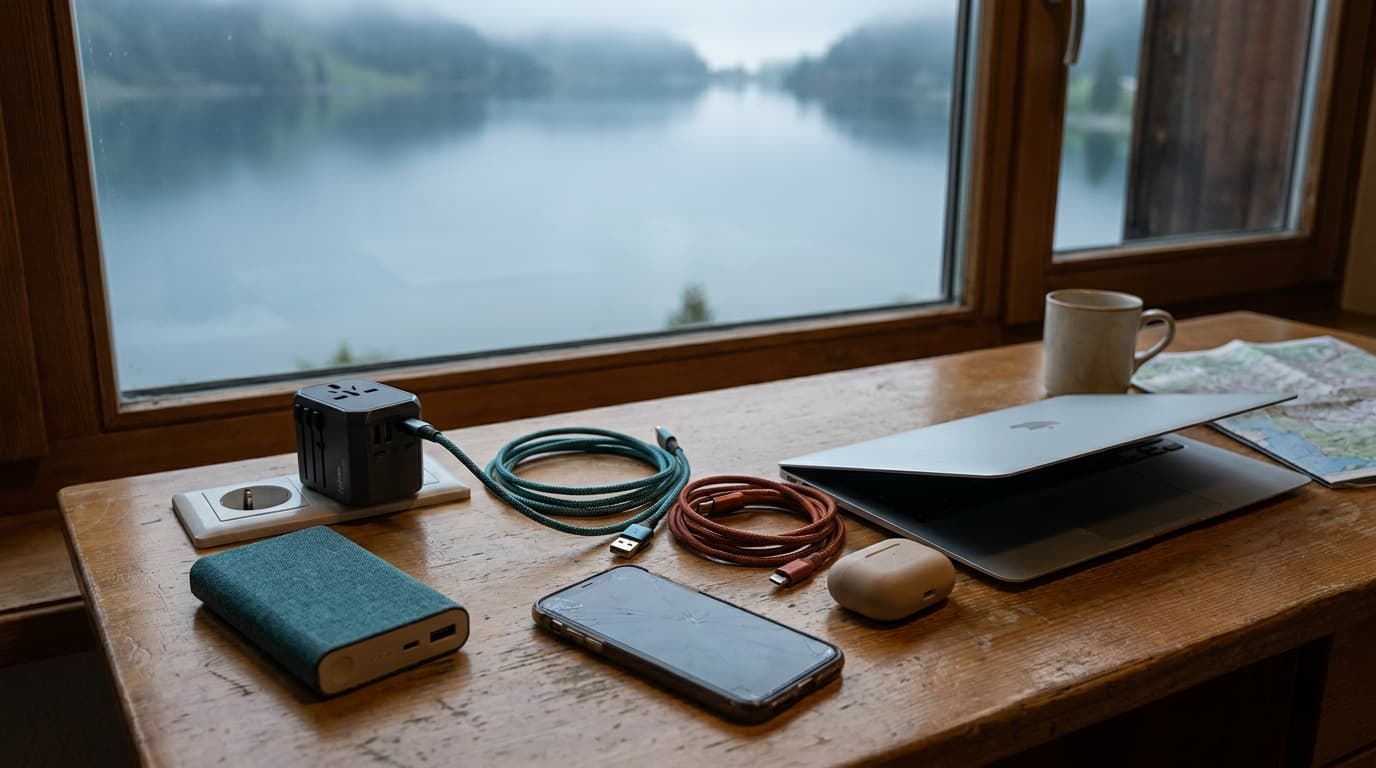 How to charge devices while traveling