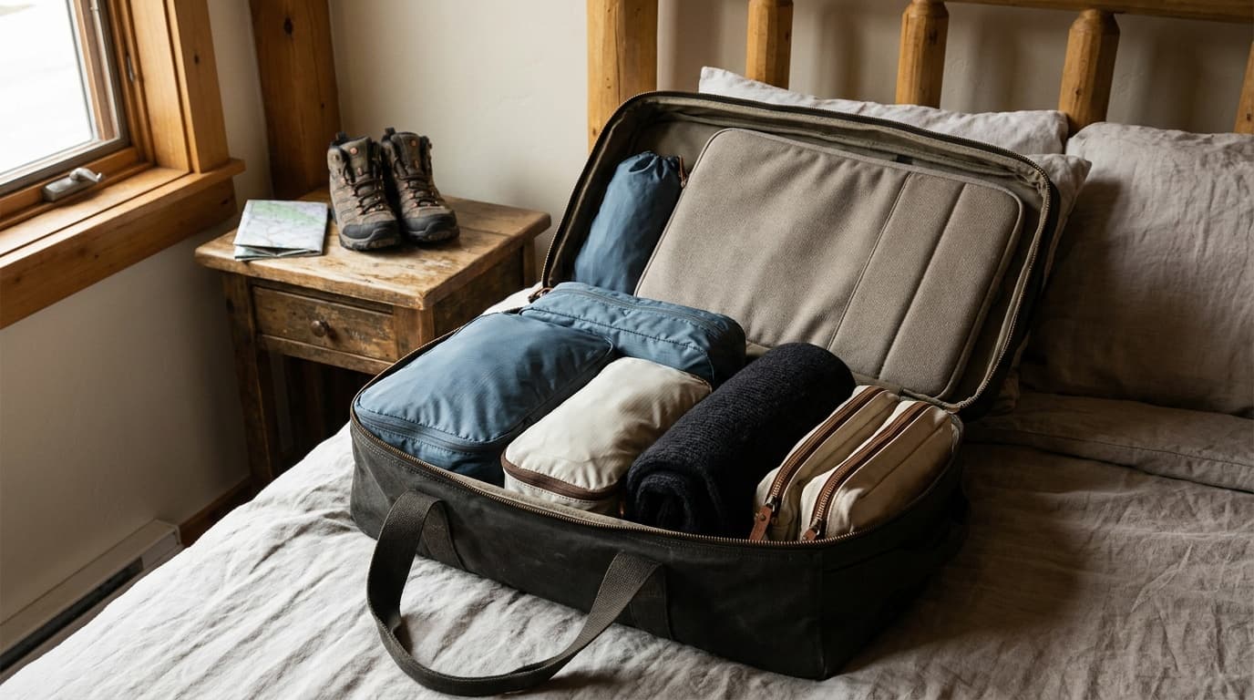 How to pack a duffel bag for travel
