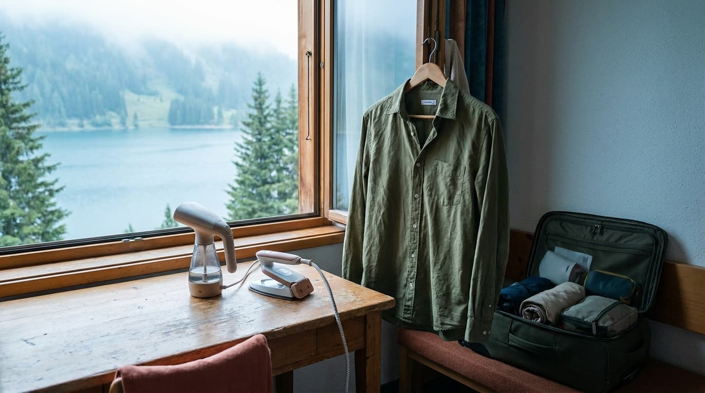 Steamer vs iron for travel: which one should you pack?