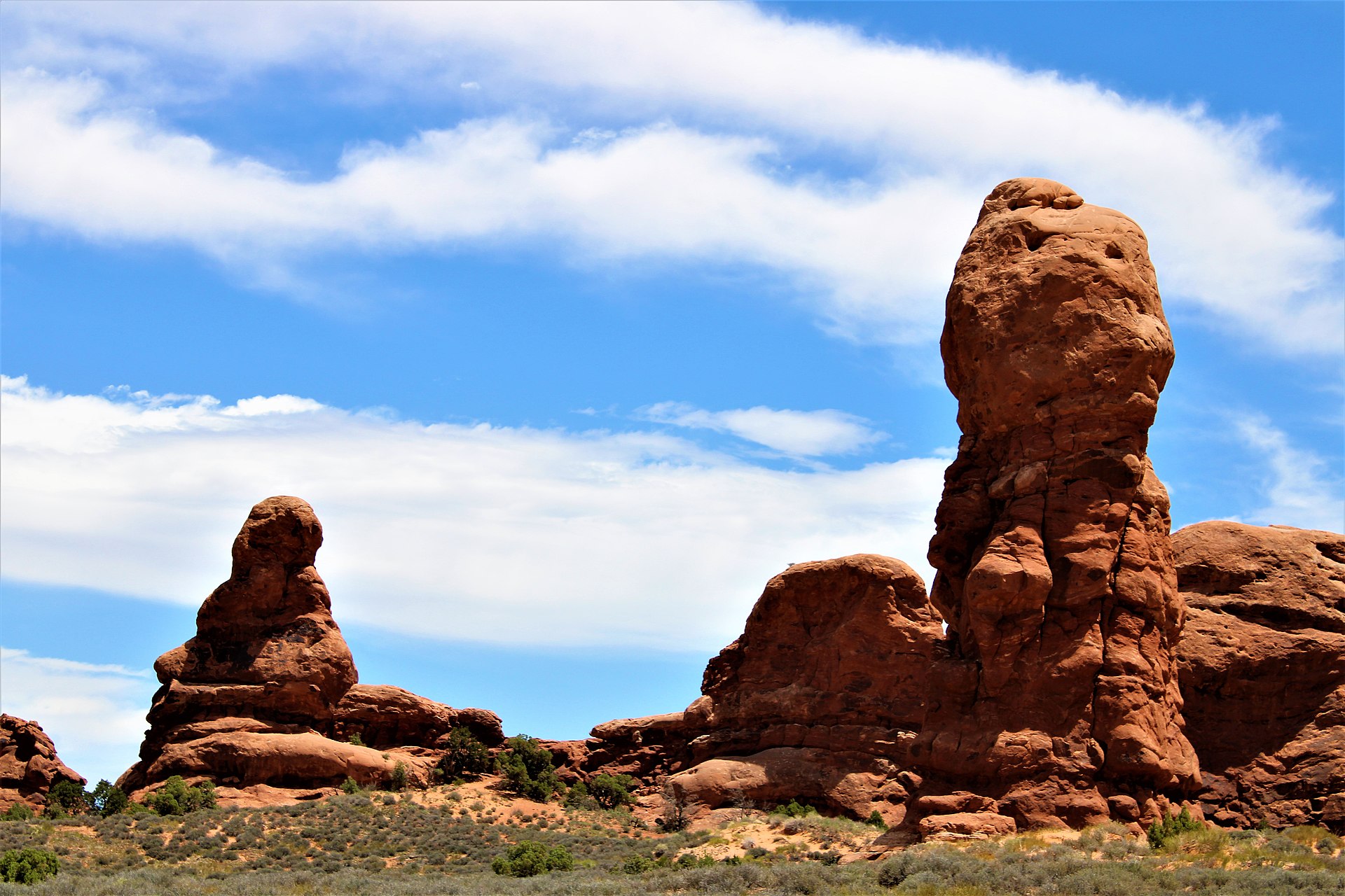 The Windows Section with multiple sandstone openings