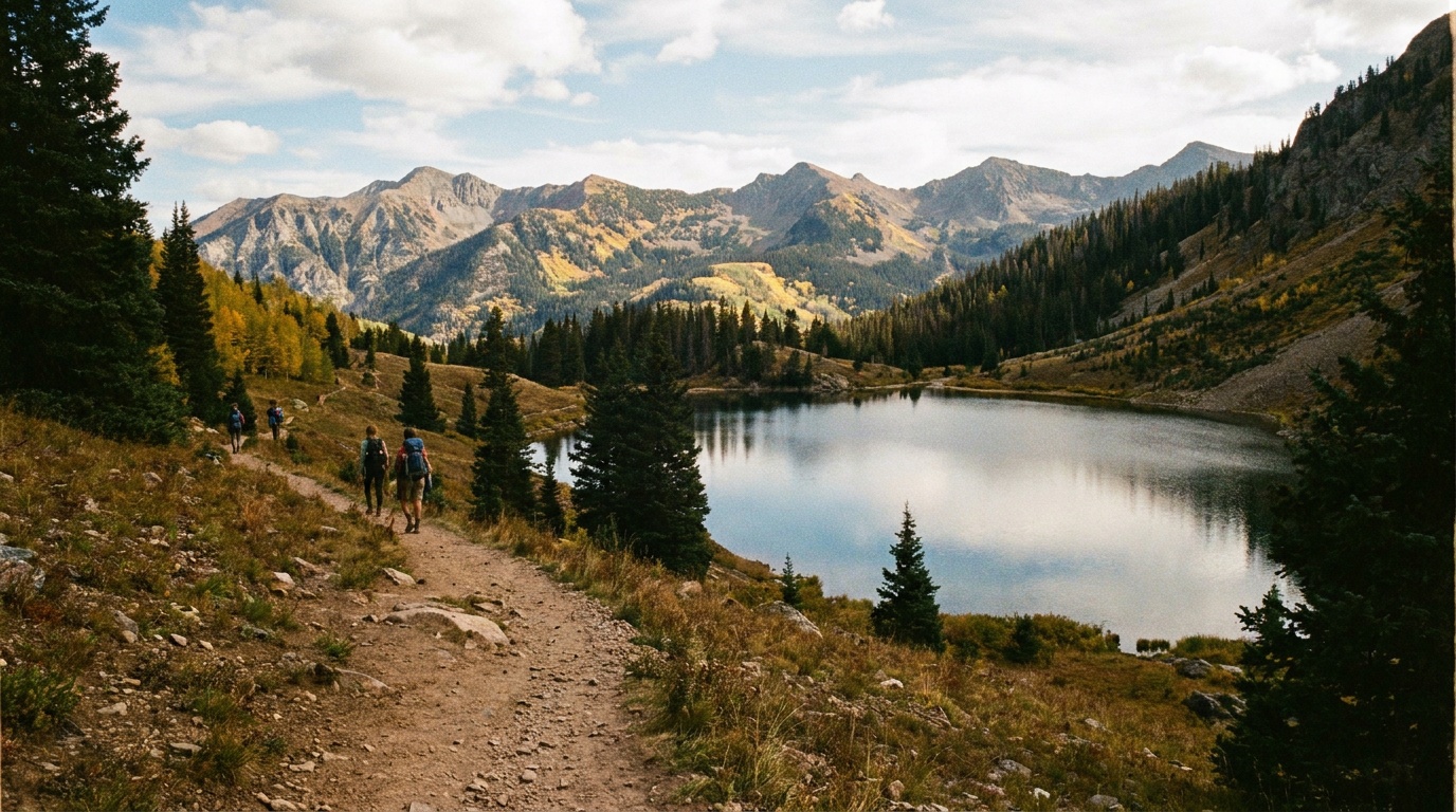 The Schell Creek Range surrounding Cave Lake State Park