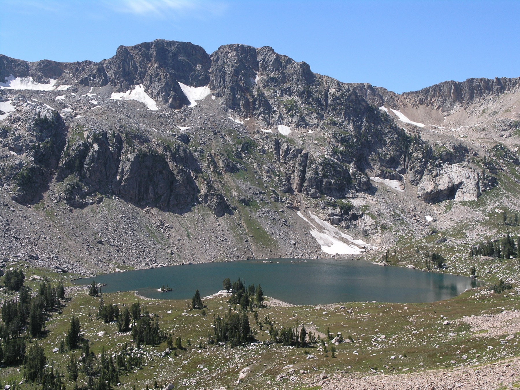 Lake Solitude in the Grand Teton high country