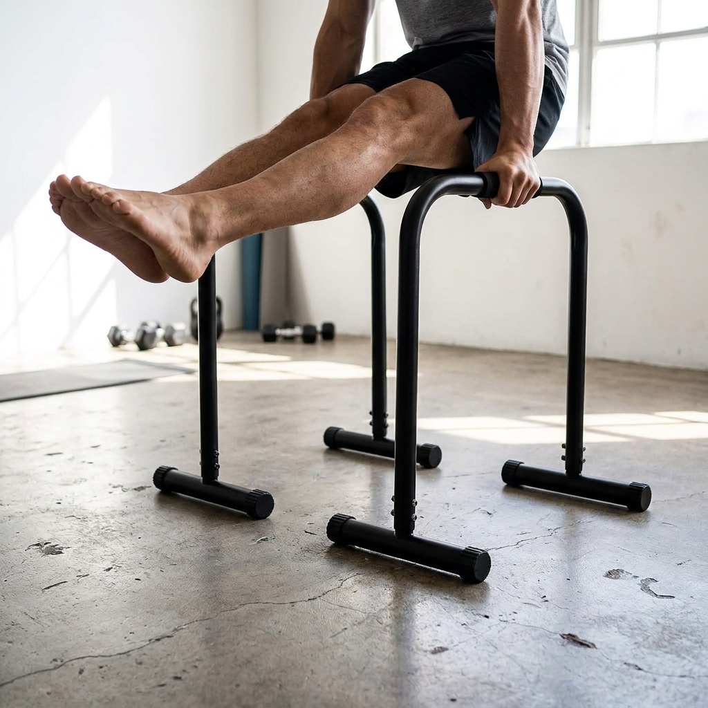 airogym Wood Parallettes Push Up Bars
