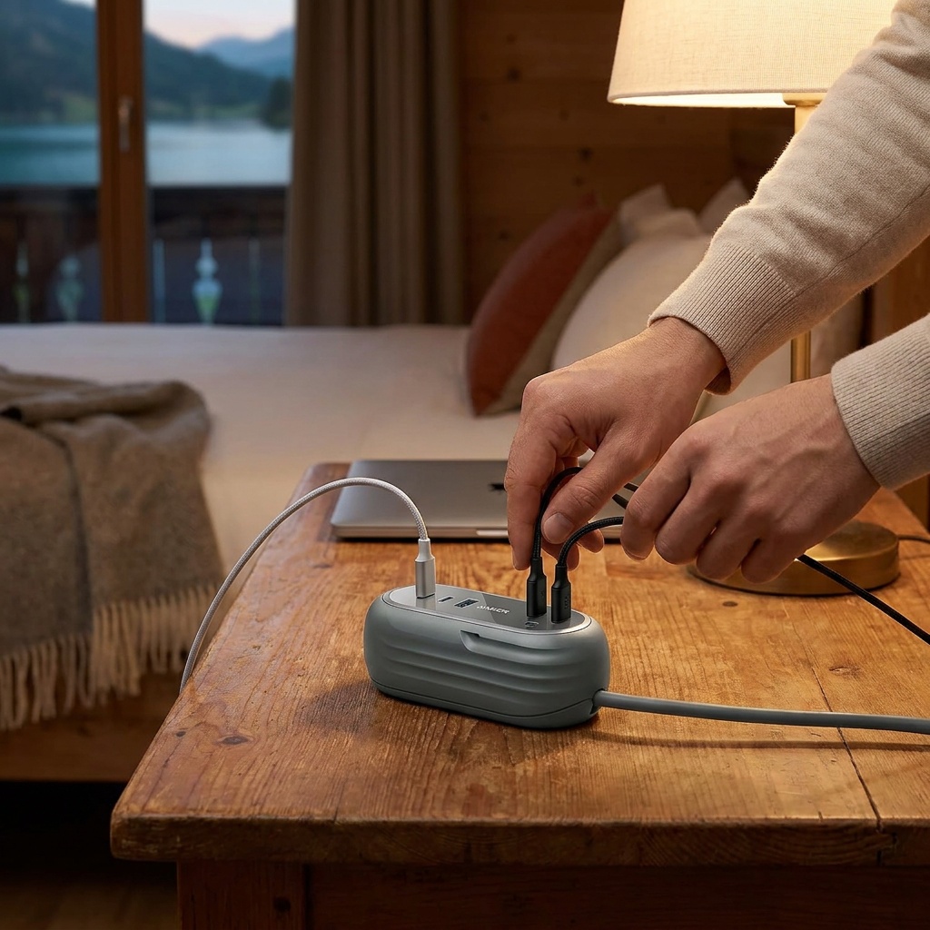 Anker GaNPrime 65W Charging Station (615)