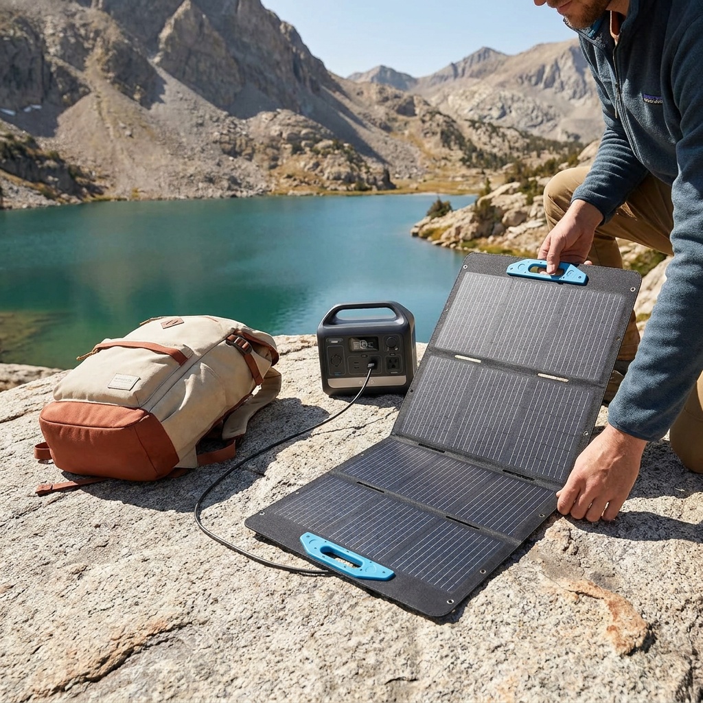 Anker SOLIX PS200 200W Foldable Portable Solar Panel