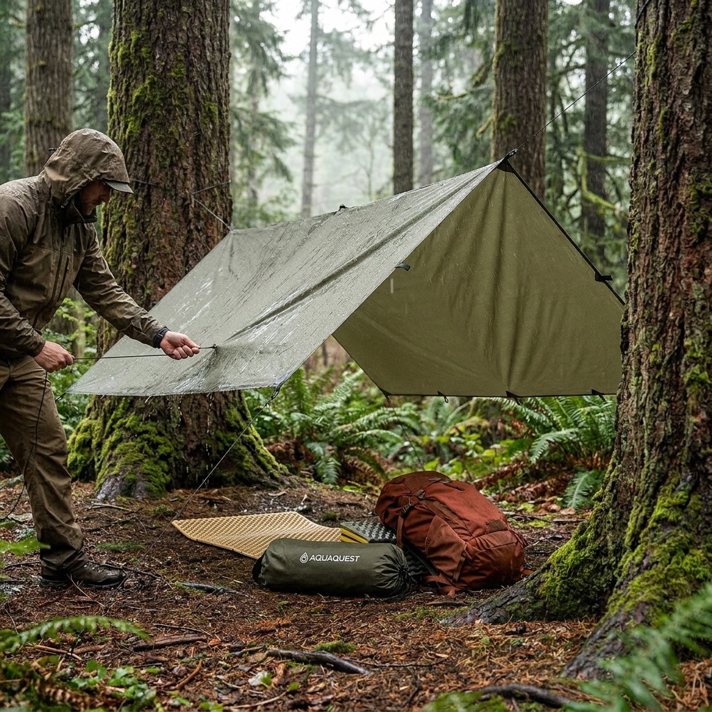 AquaQuest Guide Tarp 10x7