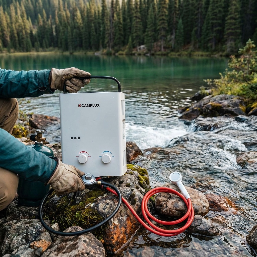Camplux AY132 Portable Propane Tankless Water Heater