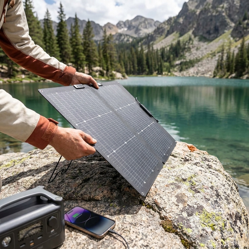 EF EcoFlow 160W Foldable Portable Solar Panel