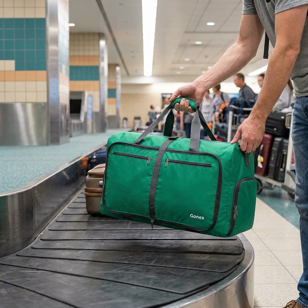 Gonex 60L Foldable Travel Duffel Bag