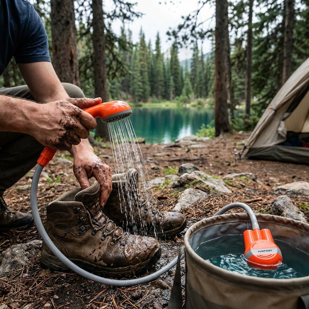 Ivation Portable Outdoor Shower
