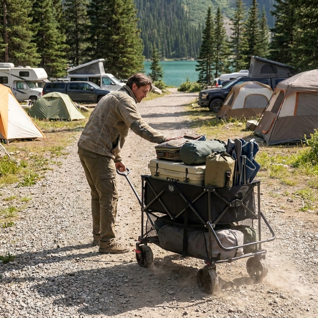 RTIC Ultra-Tough Wagon Folding Utility Cart