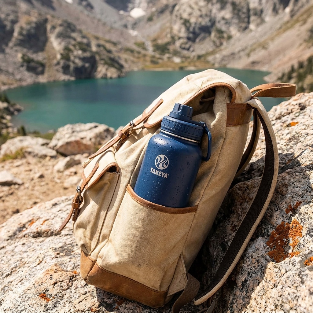 Takeya Actives 32 oz Insulated Bottle with Spout Lid