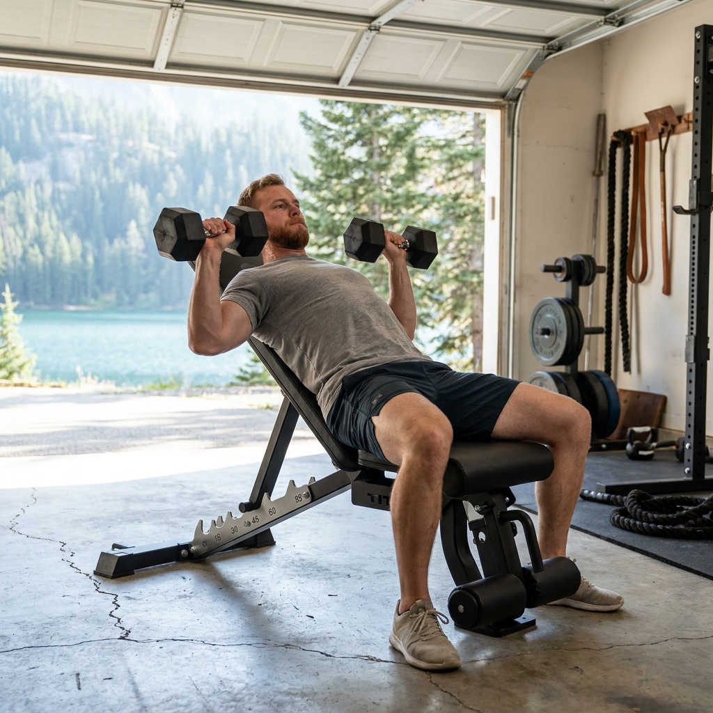 Titan Fitness Elite Series Adjustable FID Bench